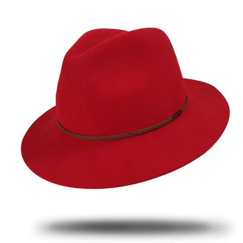 Womens Felt Fedora (SF785)