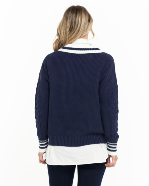 St Germaine V-Neck Jumper