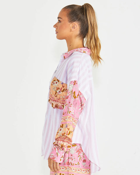 Chiara Spliced Shirt