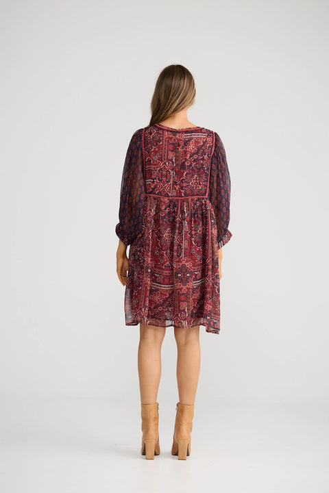 Wisteria Mini Dress - Willow Collective Mudgee