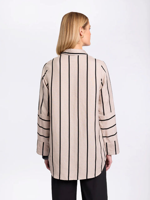 Long Sleeve Stripe Shirt