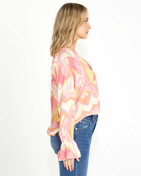 Vivienne Wrap Front Top