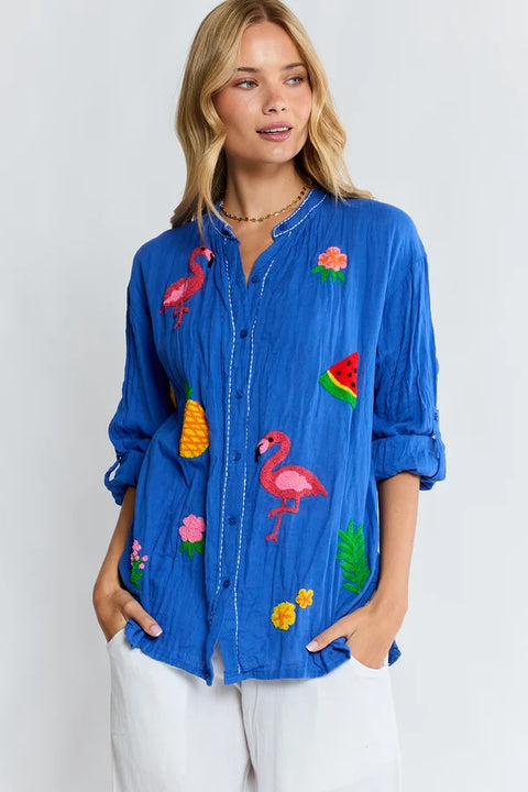 Florida Shirt Azure