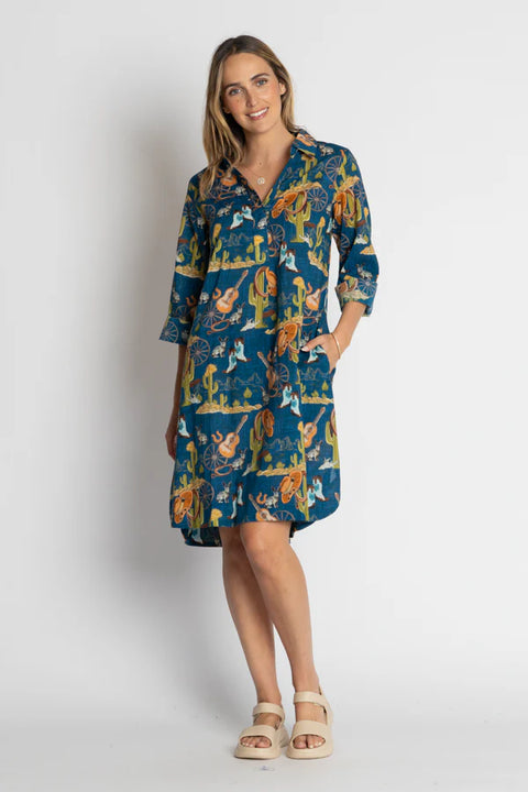 Prairie Shirt Dress