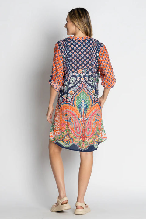 Sarai Button Dress