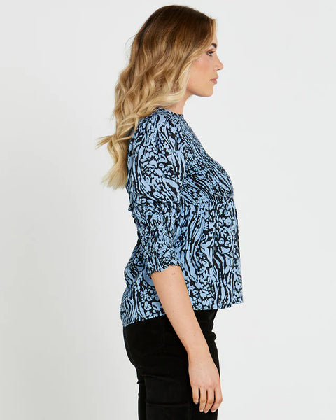 Luna Shirred Top