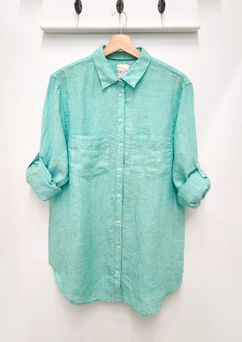 Irish Linen Boyfriend Shirt
