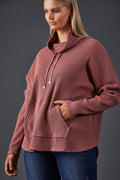 Tullah Waffle Hoodie - Willow Collective Mudgee