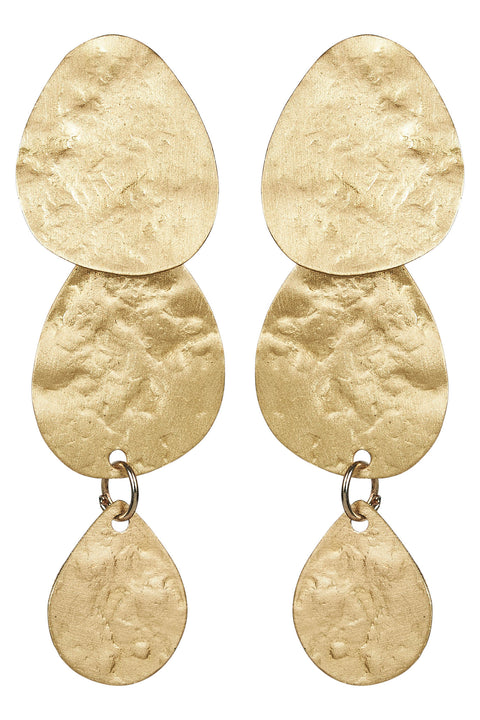 Hayman Brass Earring - Willow Collective Mudgee