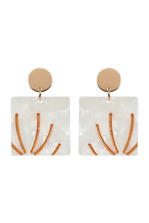 Mona Square Earring - Willow Collective Mudgee