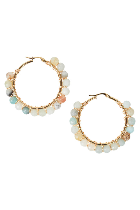 Raine Hoop Earring - Willow Collective Mudgee