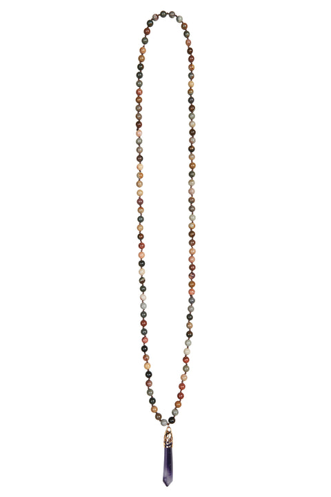 Raine Stone Necklace - Willow Collective Mudgee