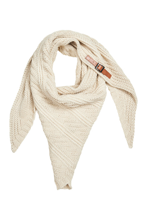 Sepia Cable Scarf
