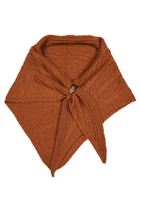Sepia Cable Scarf