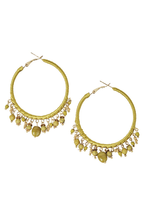 Banksia Beaded Earring - Willow Collective Mudgee