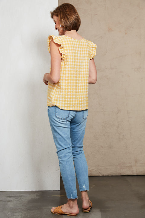 Mimosa Frill Top