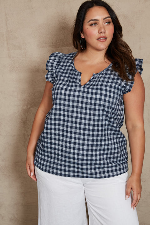 Mimosa Frill Top