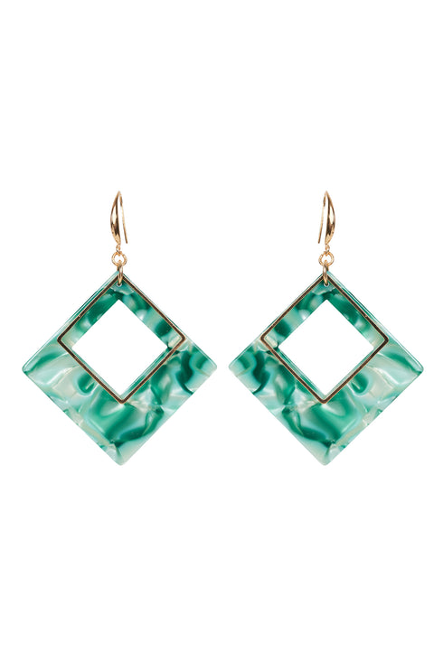 Gardenia Geo Earring