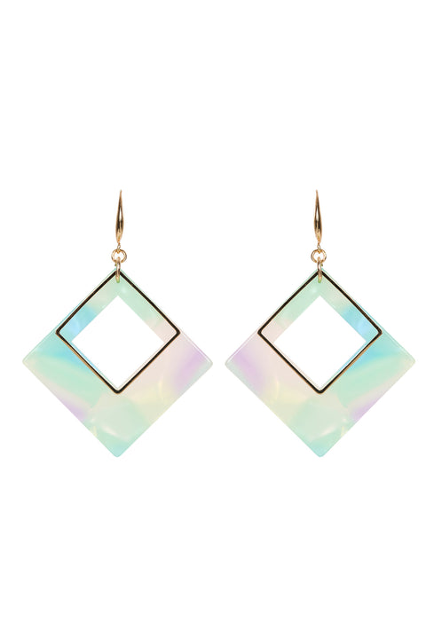 Gardenia Geo Earring