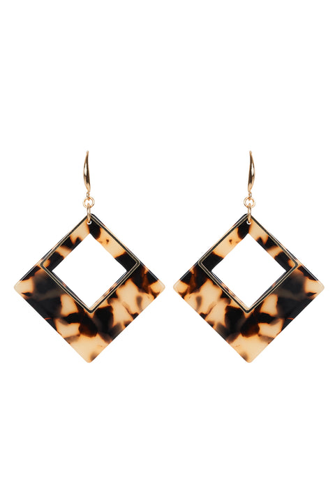 Gardenia Geo Earring