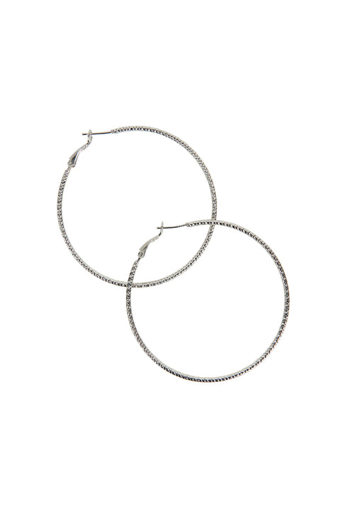 Fleur Hoop Earring