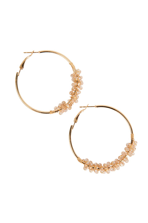 Mimosa Hoop Earring