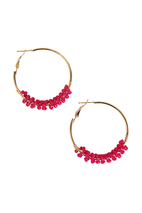 Mimosa Hoop Earring