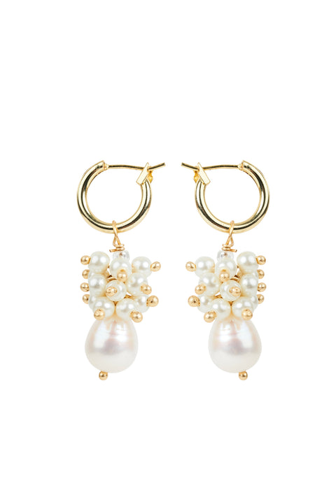 Belladonna Pearl Earring