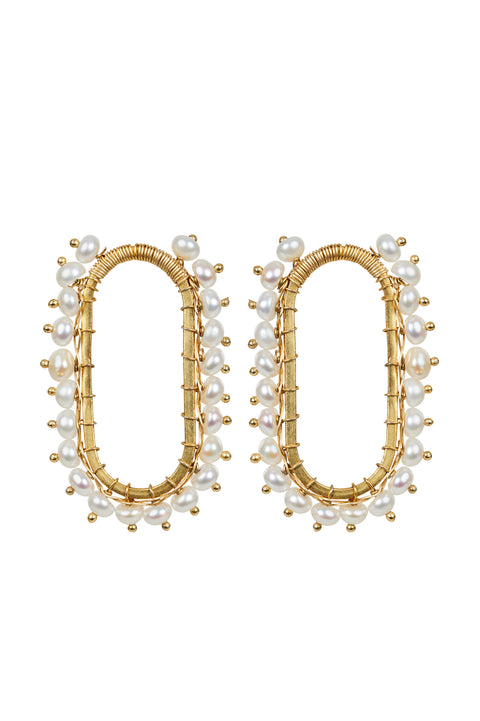 Belladonna Pearl Earring