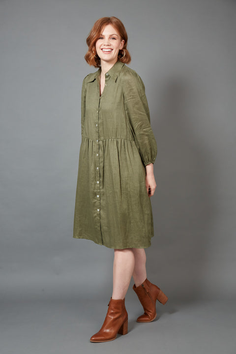 Studio Midi Shirt Dress