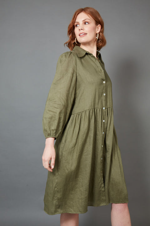 Studio Midi Shirt Dress