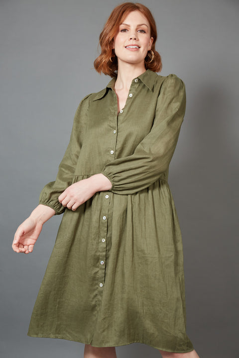 Studio Midi Shirt Dress