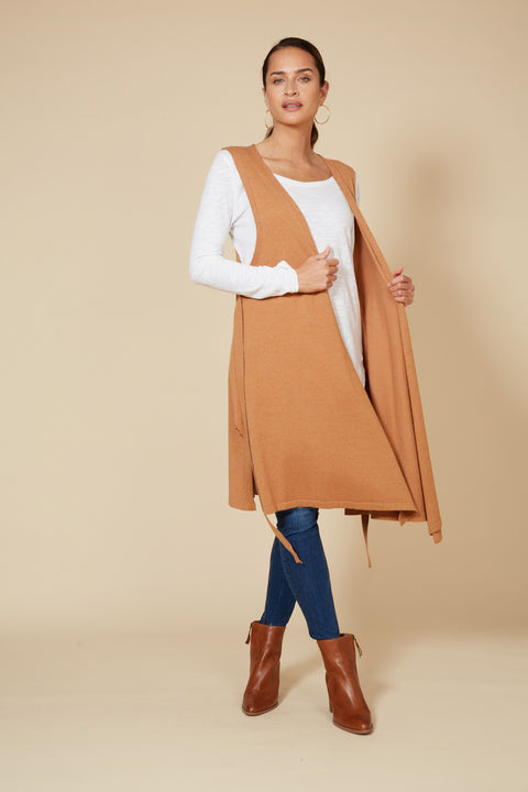 Cleo Longline Vest
