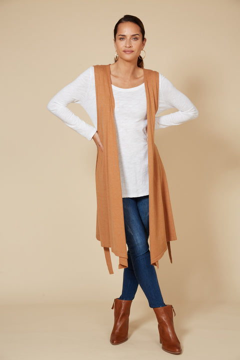 Cleo Longline Vest