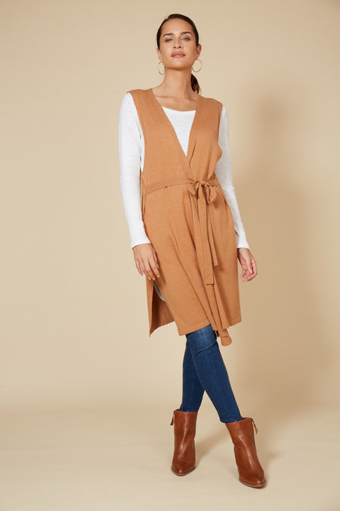 Cleo Longline Vest