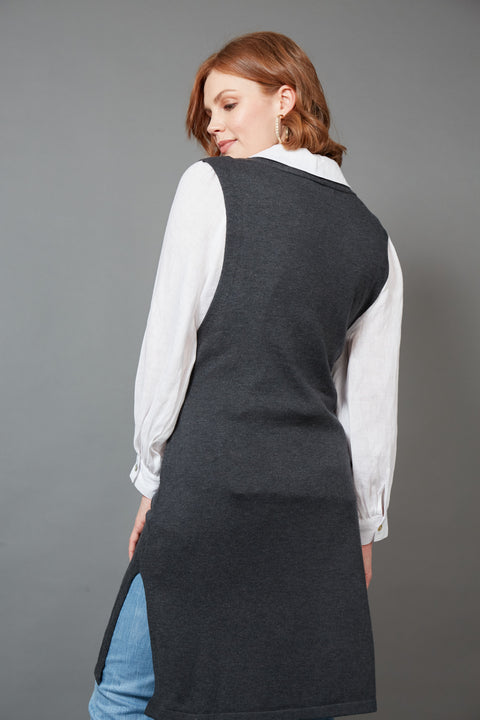 Cleo Longline Vest