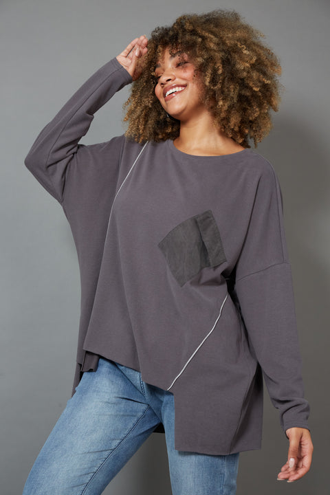 Martini Slouch Top