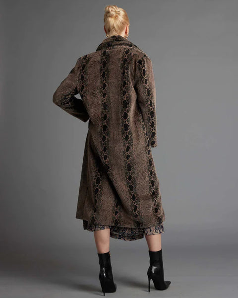 Little River Oversized Maxi Fur Coat