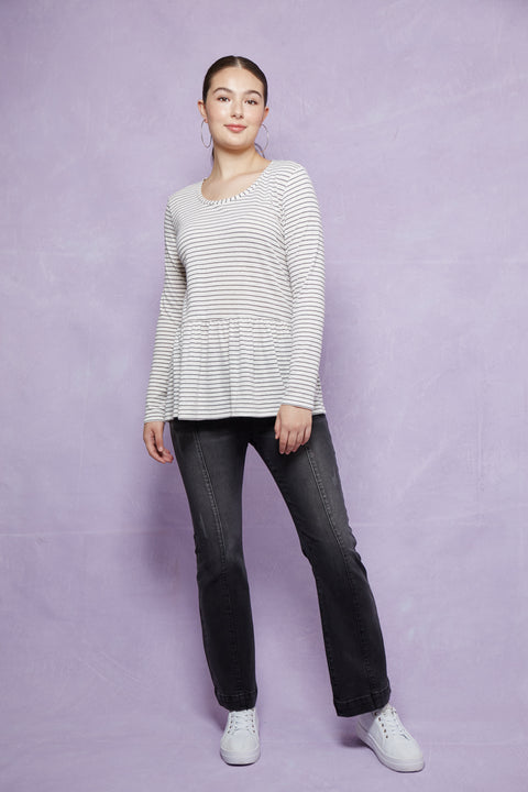 Malala Stripe Tshirt