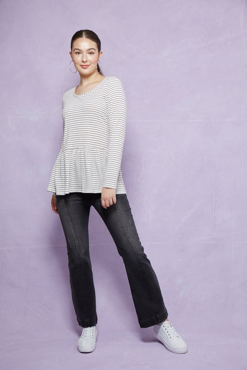 Malala Stripe Tshirt