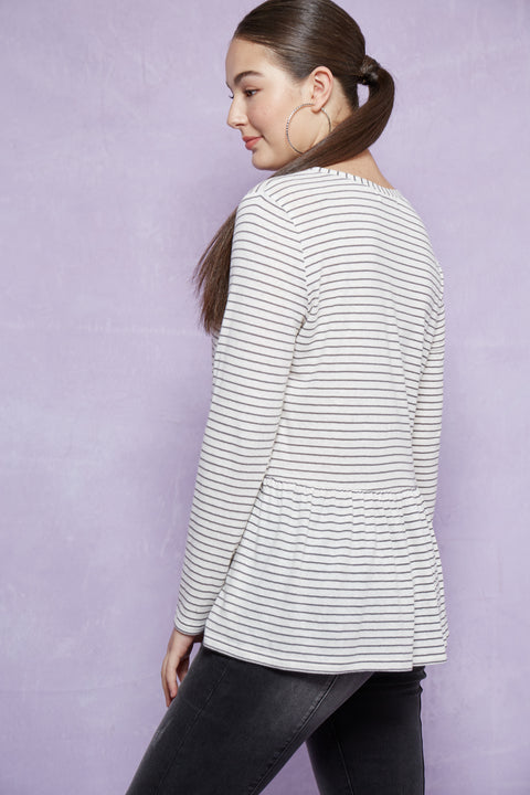 Malala Stripe Tshirt