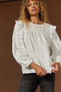 Honesty Peasant Top - Willow Collective Mudgee
