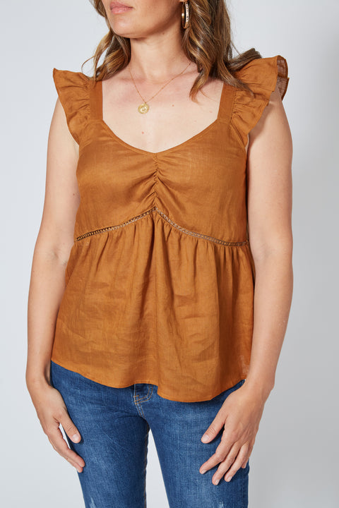 Antillia Frill Top