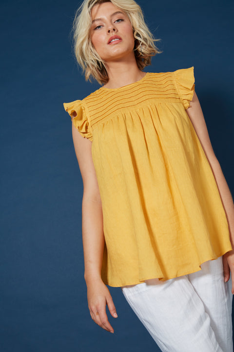 Antillia Peasant Top