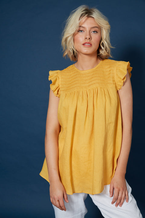 Antillia Peasant Top