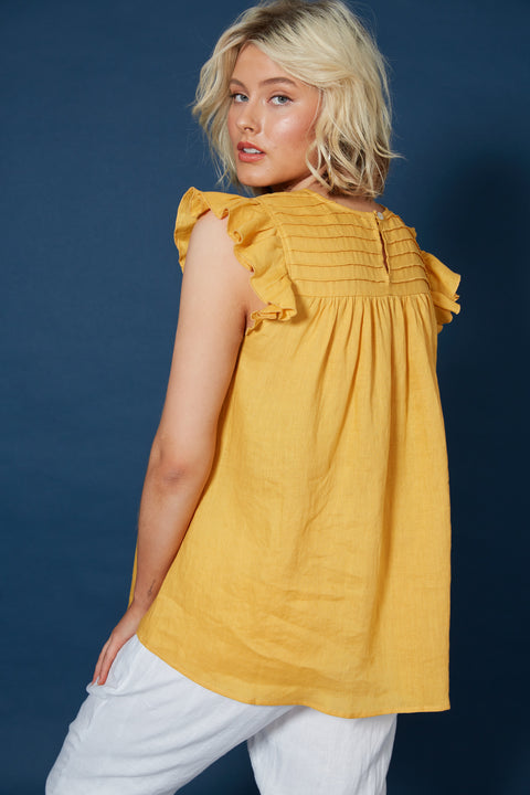 Antillia Peasant Top