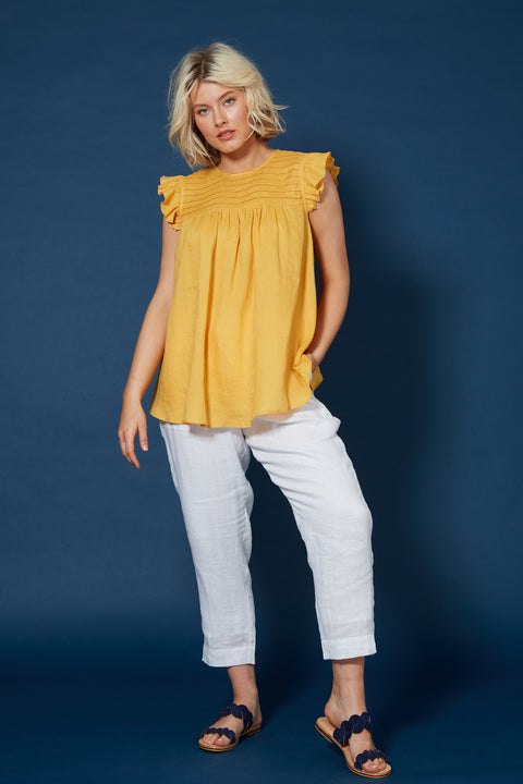 Antillia Peasant Top