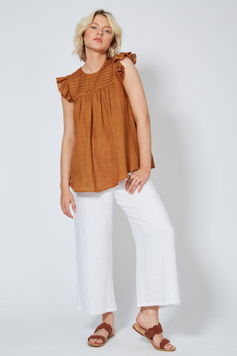 Antillia Peasant Top