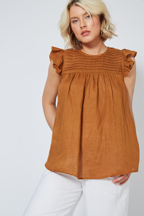 Antillia Peasant Top