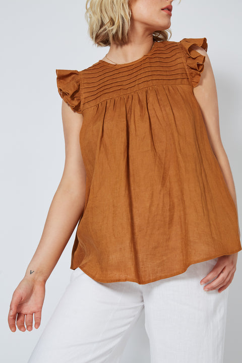 Antillia Peasant Top